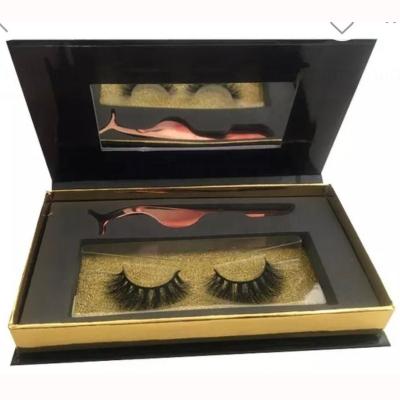 China (Cruelty Free Lashes) Cruelty Free Volume Sensitive 3d 100% Mink Whips With Custom Mink Lashes Box for sale