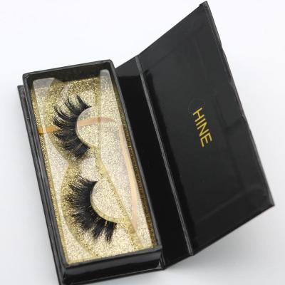 China Wholesale Sensitive False Eyelashes Mink Silk Lashes Customized Lash Package for sale