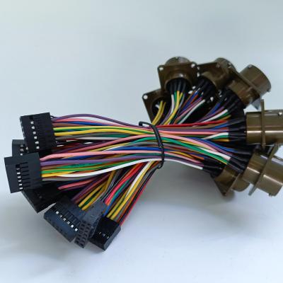 China Electronic specifications can be customized high quality aviation plug connector wiring for sale