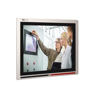 China Cheap Industrial Automation J1900 Hmi Rs485 Mini Desktop 15.6 Open Frame Touch Screen Monitor Panel PC for sale