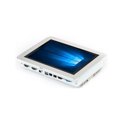 China Anti-dust 10 inch X86 mini fanless touch screen all in one industrial pc with good quality for sale