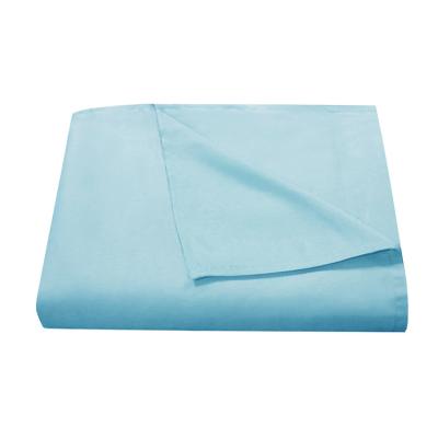 China Woven High Quality Ultra Soft Polyester 1800 Thread Count Microfiber Flat Sheet for sale