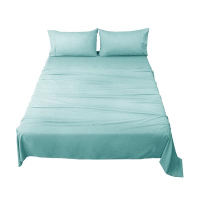 China Home Collection Bed Linen Cooling Soft Bedding Sheet Set Bamboo Bed Sheet 4 Pieces for sale