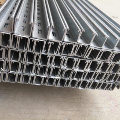 China Stone Cladding System Unistrute Steel Channel for sale