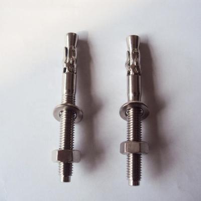 China Stainless steel SS throughout bolt, anchor bolt, expansion bolt for sale