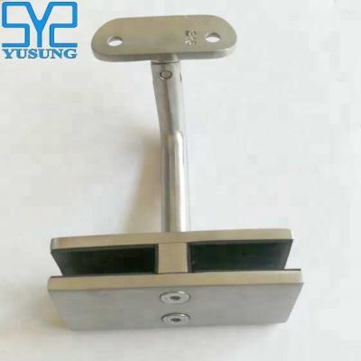 China Glass Clamp Stainless Steel Handrail Glass Holder&Handrail Bracket& Glass Connector for sale