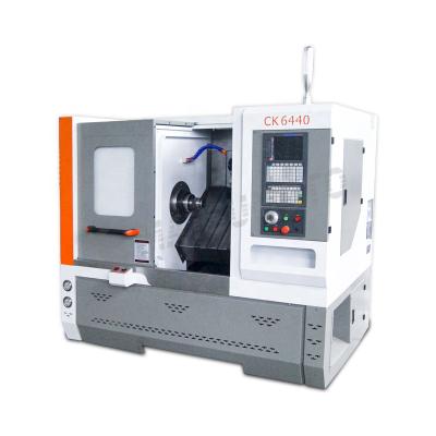 China Construction Material Stores China Linear Slant Bed Lathe Machine CK6440 CNC Servo Motor Guidway CNC Turning Center for sale