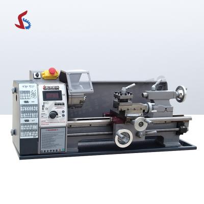 China 220v small mini motor factory direct sales motor mesa Torno lathe WM210V lathe machine cheap price for sale