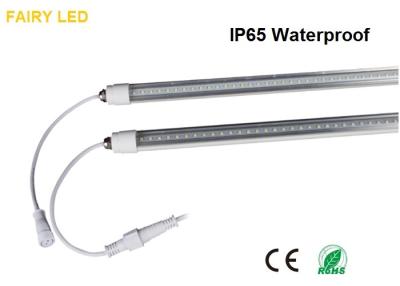 China IP65 Waterproof T8 LED Tube Light 0.6M 1.2M 1.5M 10W 18W 24W AC95-265V 100-110Lm per watt PF>0.9 CRI>80 3 years warranty for sale