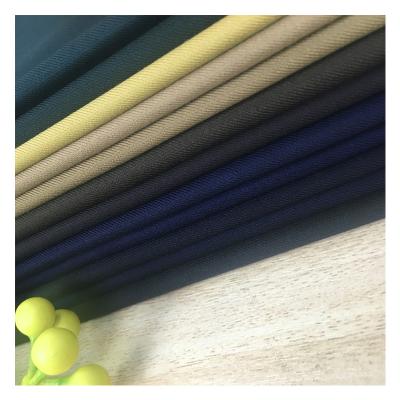 China Factory Wholesale 133-6# Men's Shrink-Resistant Dyeing Fabric Serge Suit Fabric Blue For Making Suit Cloth for sale