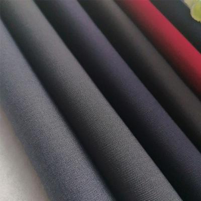 China 4115-2 Polyester Spandex Fabric T/R Stretch Twill Viscose Weave Fabric Shrink-Resistant For Men's Formal Office Uniforms for sale