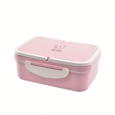 China Custom Made Premium Microwavable pp Plastic Food Container With Handle Bento Lunch Box For Kids 32 Ounce Containers With Lids for sale