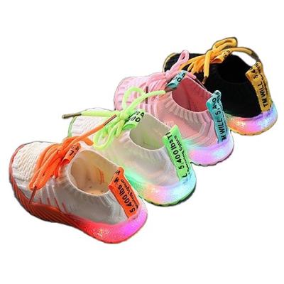 China High Quality Waterproof High Heel Casual Wholesale Women Custom Lights Shoes Led Light for sale