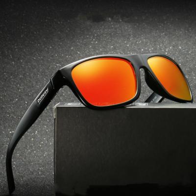 China Square Hot Sale Colorful Polarized Square Sunglasses Ladies Vintage Sports Driving Eyewear For Men for sale