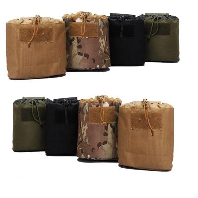 China Water Proof Molle Tactical Foldable Dump Pouch Hunting Camouflage Waist Bag for sale