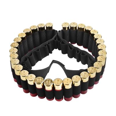 China 12/20 Adjustable Shotgun Shell Bandolier Belt 50 Gauge Rounds Tactical Hunting Accessories for sale