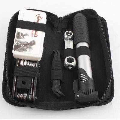 China Exquisite Tool Bag With Practical Connection Hot Selling Tools Bicycle Repair Tool Bag Kits Cycling Basics Emergency Tool Bag for sale