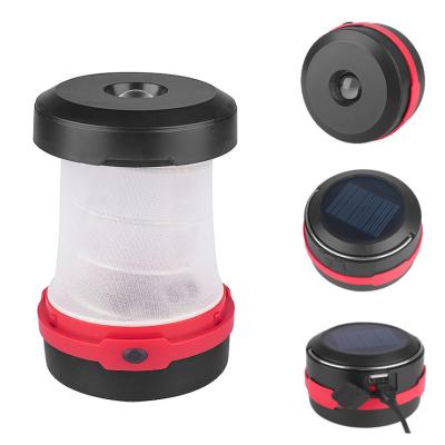 China Supuer LED Outdoor Rechargeable AUTO Camping Light Solar Camping Lantern for sale