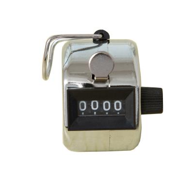 China Wholesale Metal Handheld Digits 4 Number Tally Counter Diameter Approx 46mm/1.81 for sale