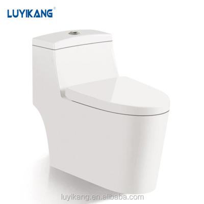 China L874 Double-flush doubie back up flush double closet WC ceramic toilet set for sale