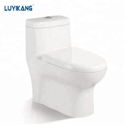 China High Quality Double-Flow L839 One Piece Bathroom Toilet Siphon Sanitary Ware Made In China for sale