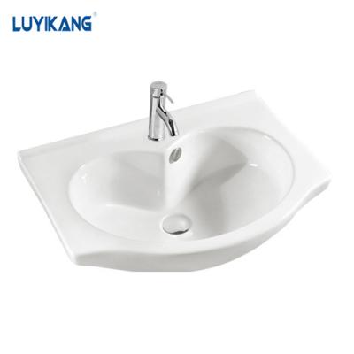 China Mop sinks popular ceramic bathroom sink cabinet L73 cheap cabinet basin for hotel cabinet washbasin for sale