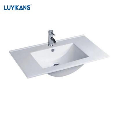 China Mop sinks 600E Chaozhou Slim Cabinet Ceramic Basin Bathroom Sink for sale