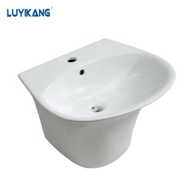 China L229 China Sustainable Supplier Ceramic Wall Hung Wash Hand Basin for sale