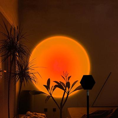 China 2021 New Product Modern High Quality Cheap Price Design Sunset Lamp RGB New Projector Led Night Light For Home Decoration for sale