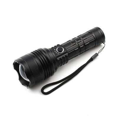 China New Donlyn 2021 Ultra Bright 3000 Lumen USB Charging High Power xhp70 LED High Beam Long Distance Tactical Led Flashlights for sale