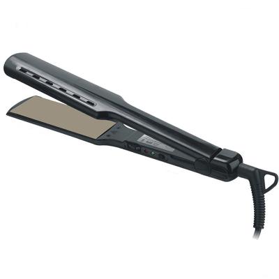 China Hotel Private Label 2 Inch 450 Degree Wide Nano Titanium Hair Straightener For Salon Use for sale