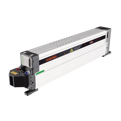 China Fractional laser cutting zamia 200w rf co2 laser tube with insulated design for sale