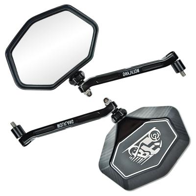 China Customizable Motorcycle 8mm / 10mm Motorcycle Rear View Mirror High Definition Lenses for sale