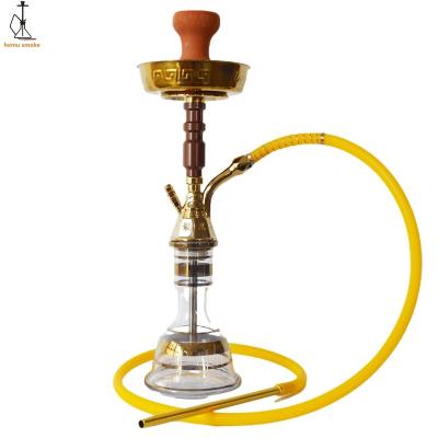 China Classic Egyptian Shisha Gold Shisha Hookah Khalil Mamoon Sisha Chicha Narguile Smoking Set for Shisha Lounge for sale