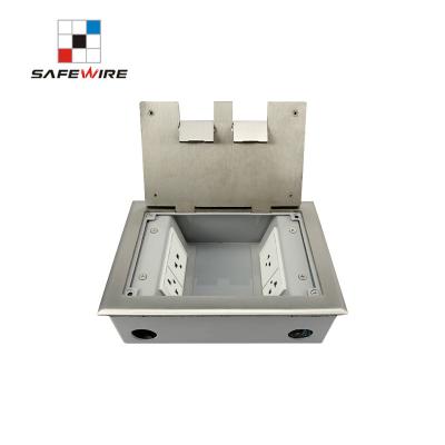 China HTD-145CKP Residential/Multi-Purpose Telephone Outlet Covers/with/Safety Button/Electrical Floor Boxes for sale