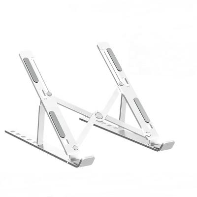 China Foldable Laptop Stand Notebook Holder Laptop Bracket Computer Bracket Macbook Air Pro Adjustable Portable Aluminum Stand Accessories for sale