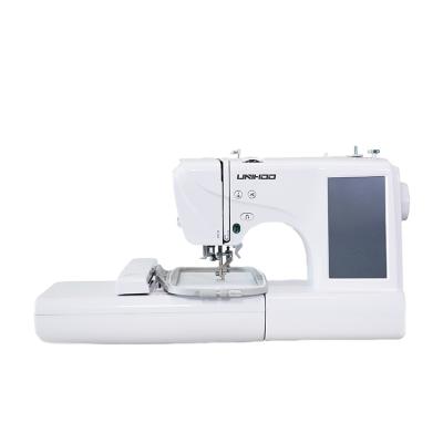 China Garment Shops Factory Direct Sale ES5 Home Sewing Machine Custom Embroidery Sewing Integrated Machine for sale