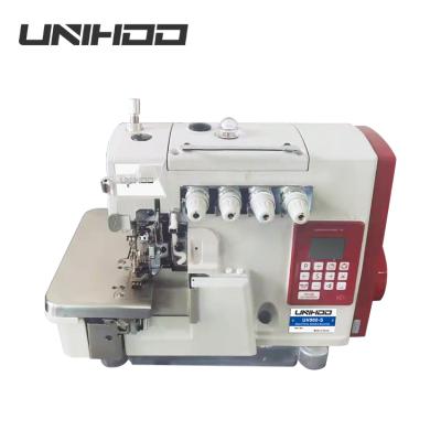 China THREAD TRIMMER step motor super high speed overlock sewing machine with automatic thread trimmer sewing machine industrial overlock sewing machine for sale