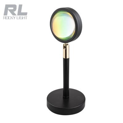 China New USB LED Modern UFO RGB Rainbow Sunset Light Bulb Home Decoration Modern Remote Control Adjustable Light for sale