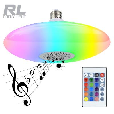 China New Modern Design 30W UFO, Hot Sales Model, Luminescent Wide Led RGB Led Music Bulb for sale