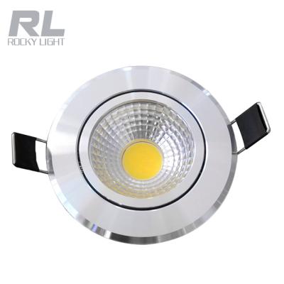 China Home Wall / Hotel / Shop / Bar New Design Recessed Taiwan COB Aluminum Chip Led Down Light for sale