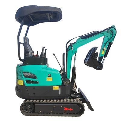 China China Factory CE/EPA Cheap Small Digger Excavator 1.7 Ton VTW-17 Mini Digger Excavator Weeding Price for sale