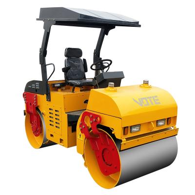 China Good Quality Hotels 3 Ton Vibratory Road Roller For Construction for sale