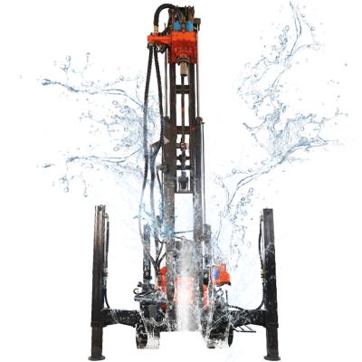 China Farms Multifunctional Crawler Mounted Dth Water Well Diesel Engine 400m for sale