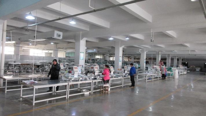 Verified China supplier - Taizhou Yeshi Embroidery Machine Manufacture Co., Ltd.