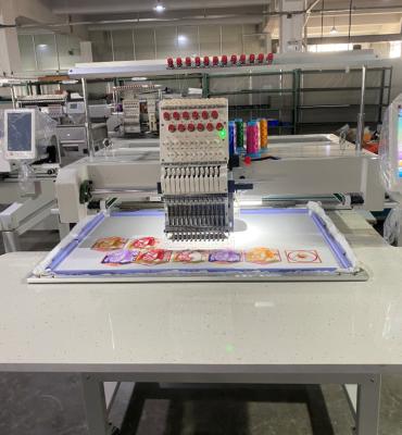 China Single Head Intelligent Inexpensive BIG area flat Embroidery Machine for sale