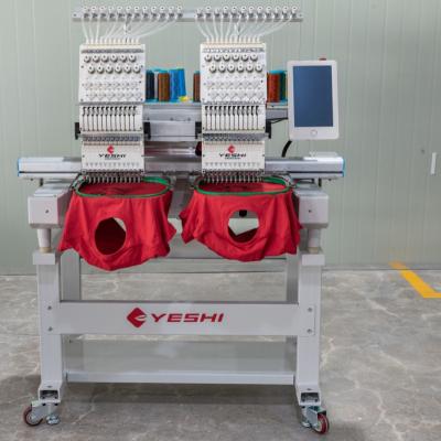 China high quality Automatic Embroidery Machine good price for sale Two heads 6/9/12/15 for sale