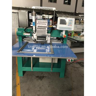 China 2018-Single head Mixed Embroidery Machine simple cording flat bed for sale