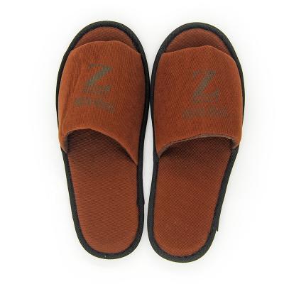 China Wholesale Custom Disposable EVA Hotel Slippers Logo Hotel Guest Slippers Unique Indoor Slippers for sale