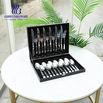 China Mirror Polish Stainless Steel Cutlery 20pcs Set Sustainable Popular Item for sale